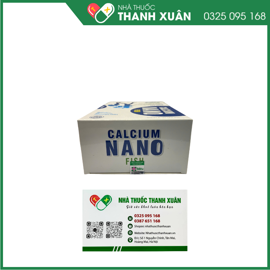 Calcium Nano Fish thực phẩm bổ sung canxi